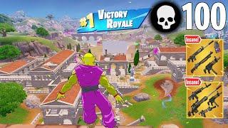 100 Elimination Solo vs Squads Wins Full Gameplay (Fortnite Chapter 5 Ps4 Controller)