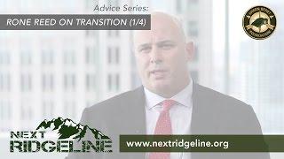 Rone Reed on Transition (1/4)