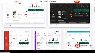 Travl Hotel Admin Dashboard Template sass modern