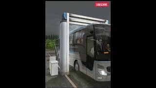 Dirty Mercedes Benz Bus Travego X Washing Bus Service - Bus Simulator Ultimate Gameplay