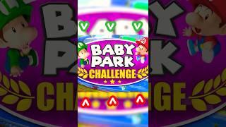 The BABY PARK Challenge #gaming #mario #nintendo #redfalcon