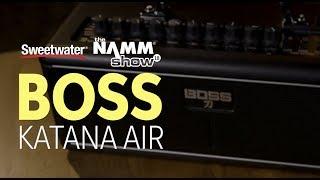 Boss Katana Air Wireless Guitar Amplifier Demo at Winter NAMM 2018