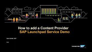 How to add a Content Provider to SAP Build Work Zone, Standard Edition