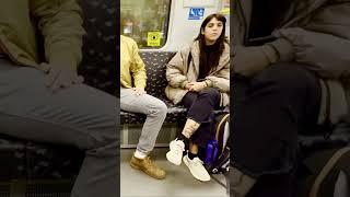 ️ Manspreading Disease #comedy #prank #hidden #funny #crab