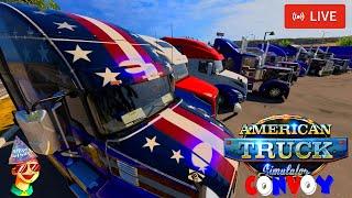 LIVE: American Truck Simulator: Holy Moly...It's My Birthday Convoy!!