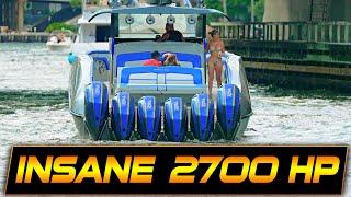 NEW BEAUTY ON THE BEAST? LUCKY GUY!! MIAMI RIVER BOATS | BOAT ZONE