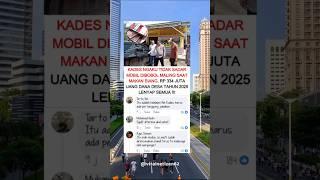 Uang Dana Desa 334 Juta Raib dari Dalam Mobil ! #shorts #viralvideo #fyp #kades
