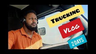 Safar Truckga Laba Maalmood oo aan ka Baxsadey Barafka to Atlanta, Georgia. |Abdihakin Trucker.V3