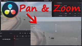 How to make a smooth Pan & Zoom effect in your videos | DaVinci Resolve