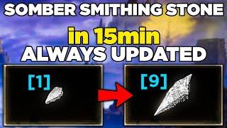 *NEW* Fastest Somber Smithing Stone 1 to 9 Location Guide without Volcano Manor Jump!