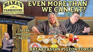 BREAKFAST AT MAMAS FARMHOUSE PIGEON FORGE TENNESSEE! EVEN MORE THAN WE CAN EAT?!