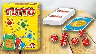 TUTTO - Spielregeln TV (Spielanleitung Deutsch) - ABACUSSPIELE