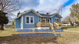 Renovated 3 BDRM Richmond, VA Home for Sale w/ Large Lot ++$310K++