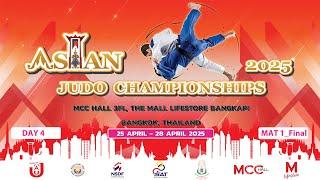 Day-4(Final) Mixed Team Mat 1: Bangkok Asian Judo Championship 2025