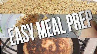 Bulking Meal Prep - Three QUICK High Calorie Vegan Bodybuilding Meals!