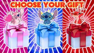 ESCOLHA O SEU PRESENTE STITCH PINK BLUE RED  ELIGE TU REGALO  CHOOSE YOUR GIFT PINK BLUE RED 