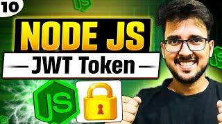 JWT Token Authentication in Node JS | complete node js playlist #backend