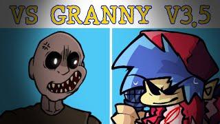 Friday Night Funkin' VS Granny V3.5 FULL WEEK + Cutscenes & Ending (FNF Mod)