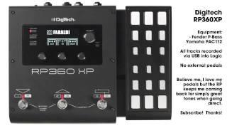 Digitech RP360XP direct recording