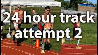 My Second Attempt at Running For 24-hours (around a 400m track this time!)