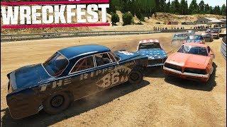 ЖОПА ГОРЯЩИЕ, ГОНКИ С АВАРИЯМИ - Wreckfest