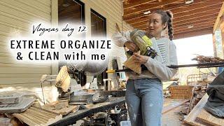 EXTREME ORGANIZATION of my workshop & tools | Vlogmas Day 12