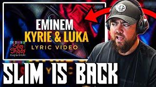 RAPPER REACTS to Eminem - Kyrie & Luka feat. 2 Chainz