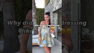 Why did we stop dressing like this  #women #regret #womensfashion