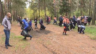 2 октября на озере Гидра прошел осенний субботник.