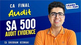 SA 500 Revision | CA Final Audit | CA Shubham Keswani (AIR 8)