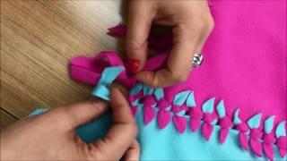 Knot-A-Quilt Chevron - How To Knot