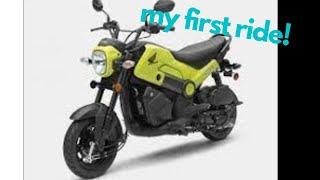 honda navi first ride