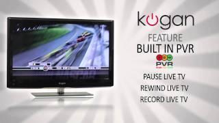 Kogan LED & LCD TV Feature Video - PVR (Pause, Rewind, Record Live TV)