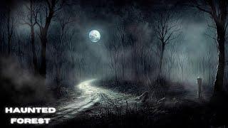 HAUNTED FOREST | Werewolves, Ghosts, Horror Sounds | Halloween Ambience