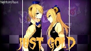 ⧔Nightcore⧕ → Just Gold (Switching Vocals) |Lyrics|