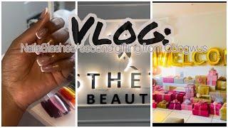 MAINTENANCE DAY|| Lashes&nails, second gifting from Odogwus|| South African YouTuber.