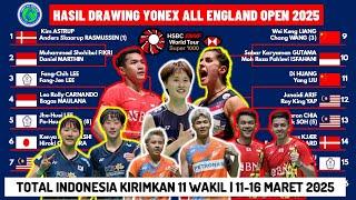 TERBARU!! Hasil Drawing All England Open 2025: Ujian Berat Wakil Indonesia | Yonex All England Open