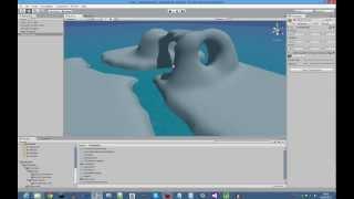 Smooth voxel terrain in Unity3D (using Cubiquity engine)