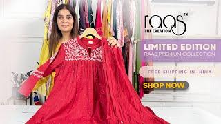 Limited Edition - Raas Premium Kurti | Anarkali | Jaipuri Kurt | Kurti Manufacturer | WowRaas