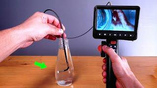 This Articulating Borescope Sewer Inspection Camera Can See Underwater