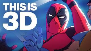 I created a Deadpool Anime... in Blender