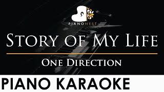 One Direction - Story of My Life - Piano Karaoke Instrumental Cover with Lyrics