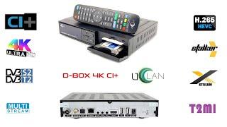 Decoder UCLAN D-BOX 4K CI+ Combo DVB-S2+DVB-T2/C Multistream T2MI