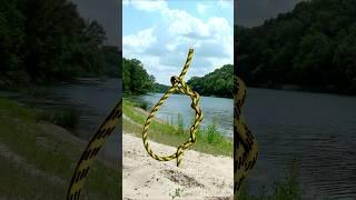 Узел лесоруба - для буксировки брёвен #узел #каксделать #relaxing