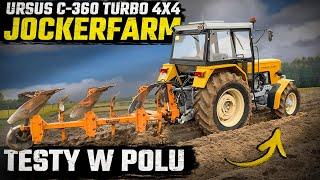 URSUS C-360 TURBO 4X4 @jockerfarmm TESTY W POLU