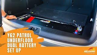 This is the ULTIMATE DUAL BATTERY SET-UP for your Nissan Y62 Patrol.