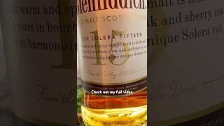 Glenfiddich 15 Year SOLERA Scotch & PERDOMO Habano Cigar