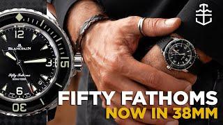 New Blancpain Fifty Fathoms 38mm brings the range to new depths