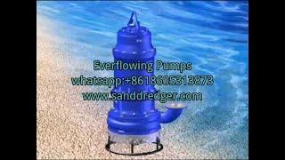How to build a dredge pump?Everflowing submersible slurry pump for sand dredging