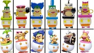 All the Koopalings Clown Cars Lego vs Original